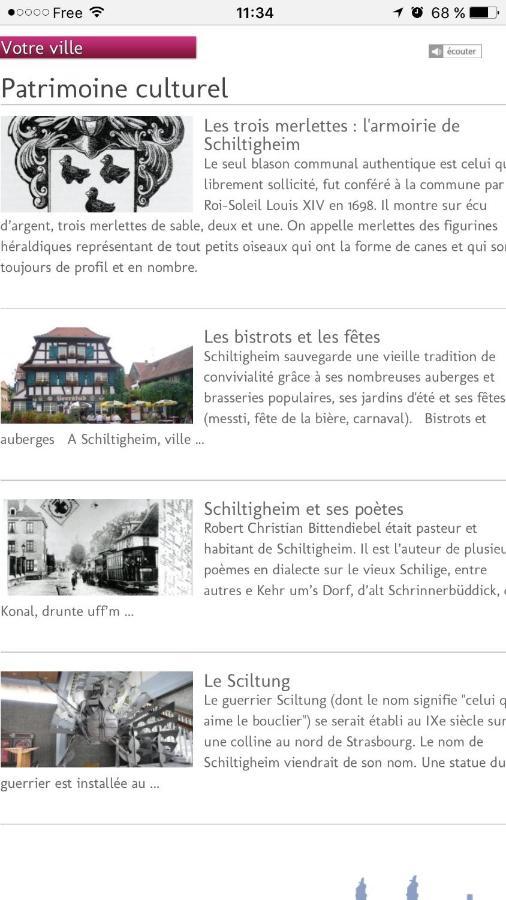 Square Du Chateau 쉴티그하임 외부 사진
